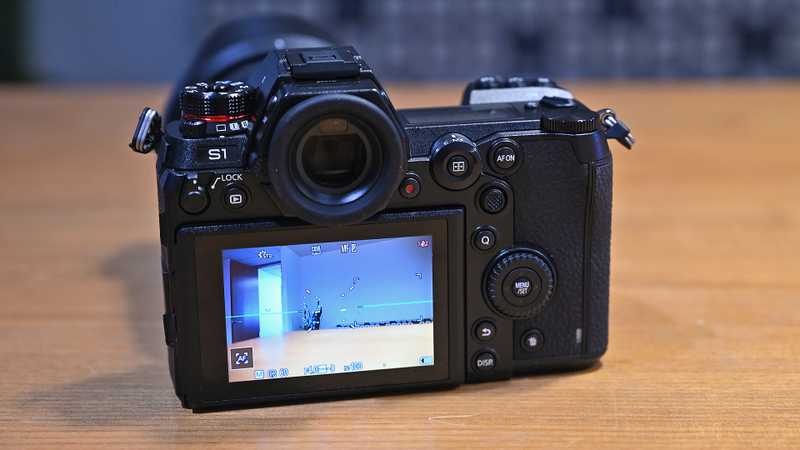 As nice as the rear display is, the new OLED EVF is even better.